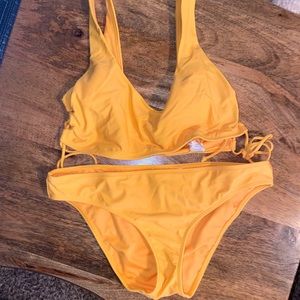 Hollister Yellow/Orange Bikini